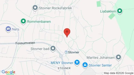 Rooms for rent i Oslo Stovner - kort over placeringen