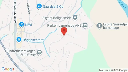 Rooms for rent i Nittedal - kort over placeringen