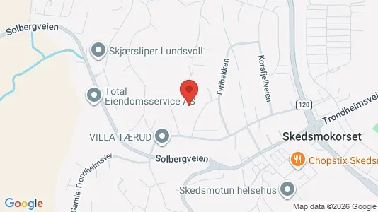 Apartments for rent i Skedsmo - kort over placeringen