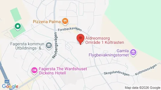 Apartments for rent i Fagersta - kort over placeringen