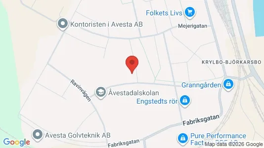 Apartments for rent i Avesta - kort over placeringen