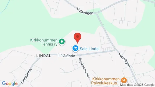 Apartments for rent i Kirkkonummi - kort over placeringen