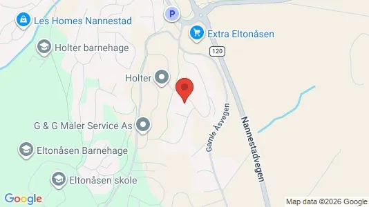 Apartments for rent i Nannestad - kort over placeringen