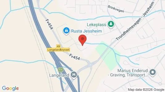 Apartments for rent i Ullensaker - kort over placeringen