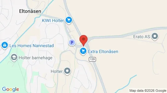 Apartments for rent i Nannestad - kort over placeringen