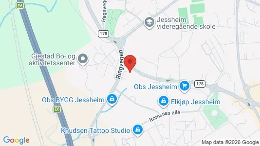 Apartments for rent i Ullensaker - kort over placeringen