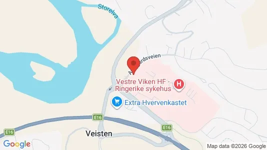 Apartments for rent i Ringerike - kort over placeringen