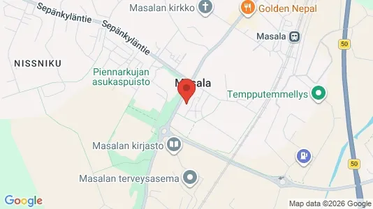 Apartments for rent i Kirkkonummi - kort over placeringen