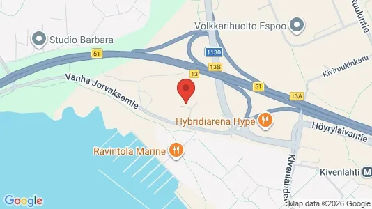 Apartments for rent i Espoo - kort over placeringen