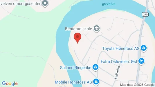 Apartments for rent i Ringerike - kort over placeringen