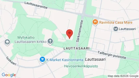 Apartments for rent i Helsinki Eteläinen - kort over placeringen