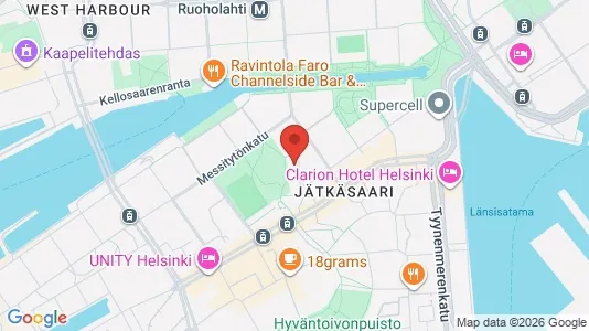 Apartments for rent i Helsinki Eteläinen - kort over placeringen