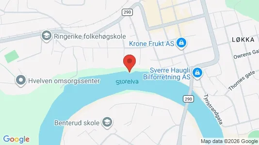 Apartments for rent i Ringerike - kort over placeringen