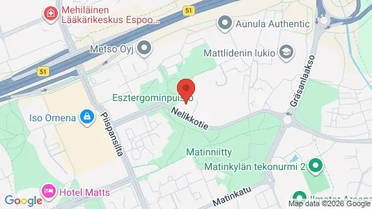 Apartments for rent i Espoo - kort over placeringen