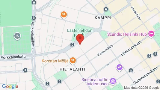 Apartments for rent i Helsinki Eteläinen - kort over placeringen