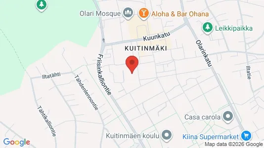 Apartments for rent i Espoo - kort over placeringen