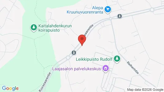 Apartments for rent i Helsinki Kaakkoinen - kort over placeringen