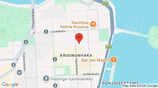 Rooms for rent i Helsinki Eteläinen - kort over placeringen