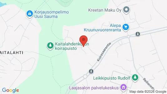 Apartments for rent i Helsinki Kaakkoinen - kort over placeringen