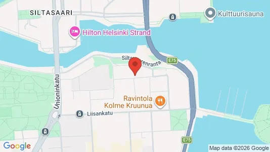 Apartments for rent i Helsinki Eteläinen - kort over placeringen