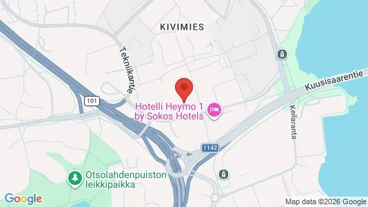 Apartments for rent i Espoo - kort over placeringen