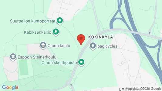 Apartments for rent i Espoo - kort over placeringen