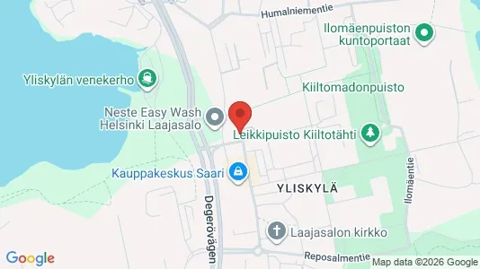 Apartments for rent i Helsinki Kaakkoinen - kort over placeringen
