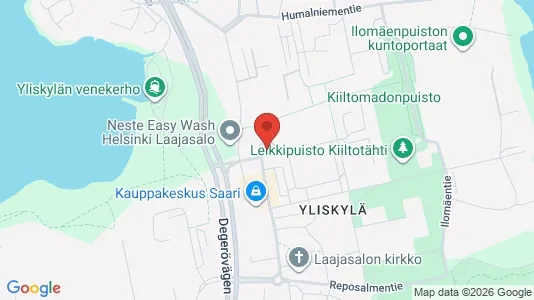 Apartments for rent i Helsinki Kaakkoinen - kort over placeringen