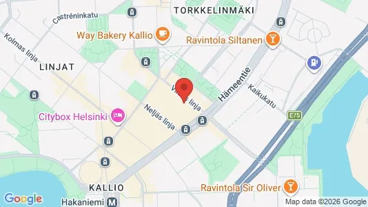 Apartments for rent i Helsinki Keskinen - kort over placeringen