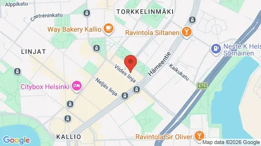 Apartments for rent i Helsinki Keskinen - kort over placeringen