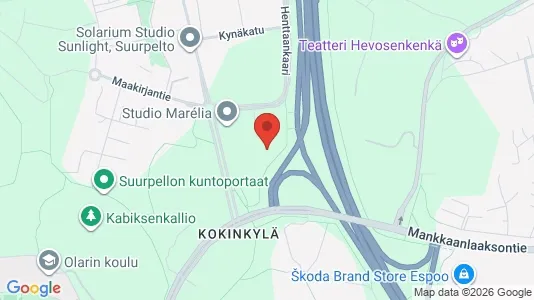 Apartments for rent i Espoo - kort over placeringen