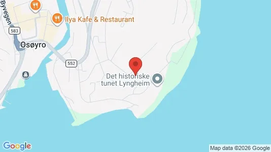 Apartments for rent i Os - kort over placeringen