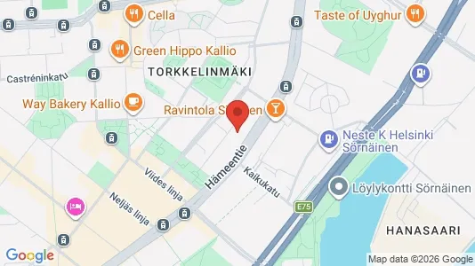 Apartments for rent i Helsinki Keskinen - kort over placeringen