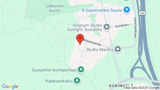 Apartments for rent i Espoo - kort over placeringen