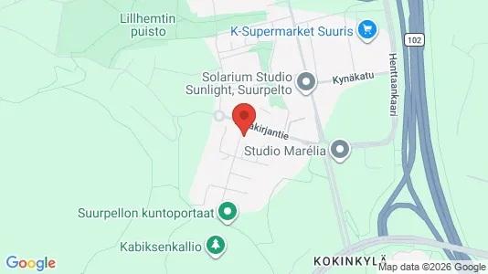 Apartments for rent i Espoo - kort over placeringen