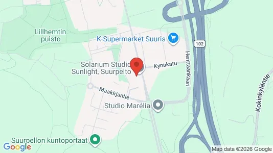 Apartments for rent i Espoo - kort over placeringen