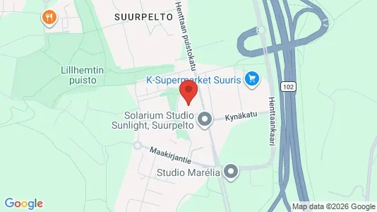Apartments for rent i Espoo - kort over placeringen