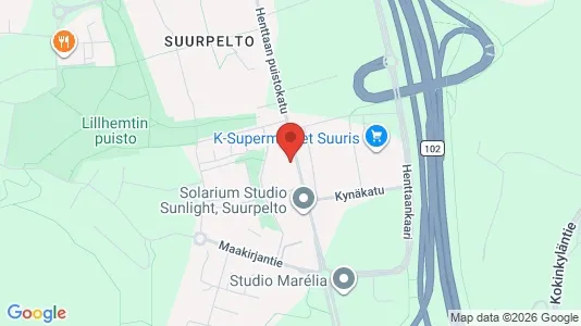 Apartments for rent i Espoo - kort over placeringen