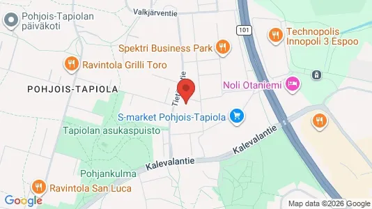 Apartments for rent i Espoo - kort over placeringen