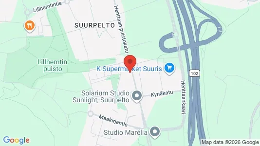 Apartments for rent i Espoo - kort over placeringen