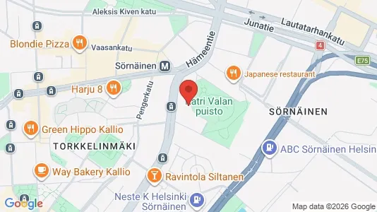 Apartments for rent i Helsinki Keskinen - kort over placeringen
