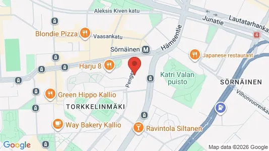 Apartments for rent i Helsinki Keskinen - kort over placeringen