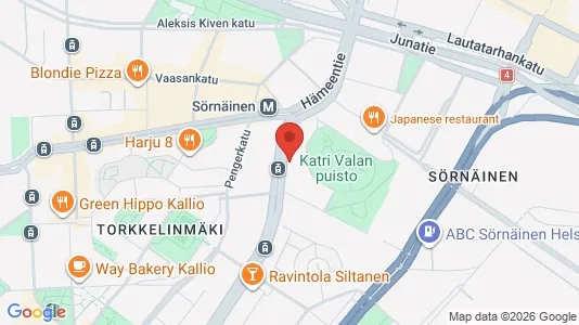Apartments for rent i Helsinki Keskinen - kort over placeringen