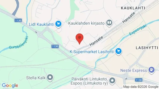 Apartments for rent i Espoo - kort over placeringen