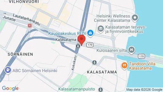 Apartments for rent i Helsinki Keskinen - kort over placeringen