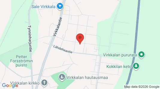 Apartments for rent i Lohja - kort over placeringen