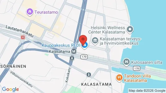 Apartments for rent i Helsinki Keskinen - kort over placeringen