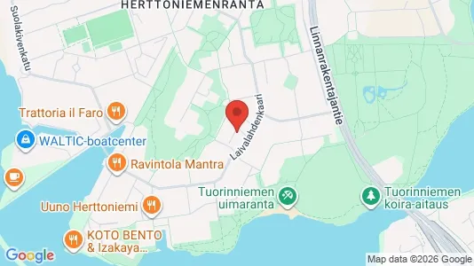 Apartments for rent i Helsinki Kaakkoinen - kort over placeringen