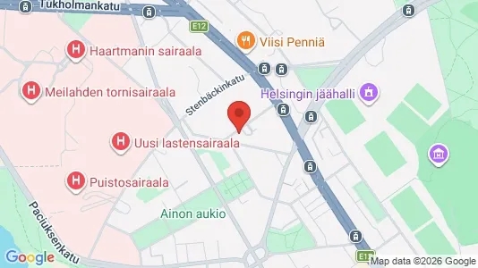 Apartments for rent i Helsinki Eteläinen - kort over placeringen
