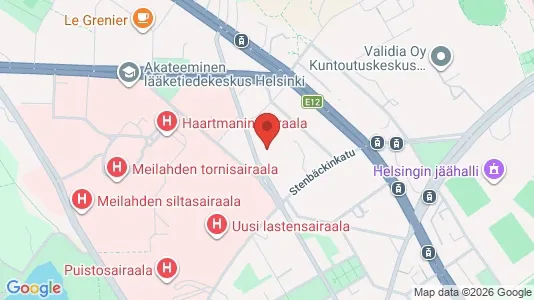 Apartments for rent i Helsinki Eteläinen - kort over placeringen
